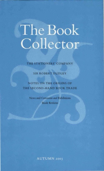 The Book Collector Front Cover The Book Collector front cover image
