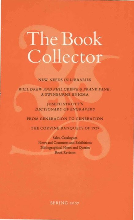 The Book Collector Front Cover The Book Collector front cover image