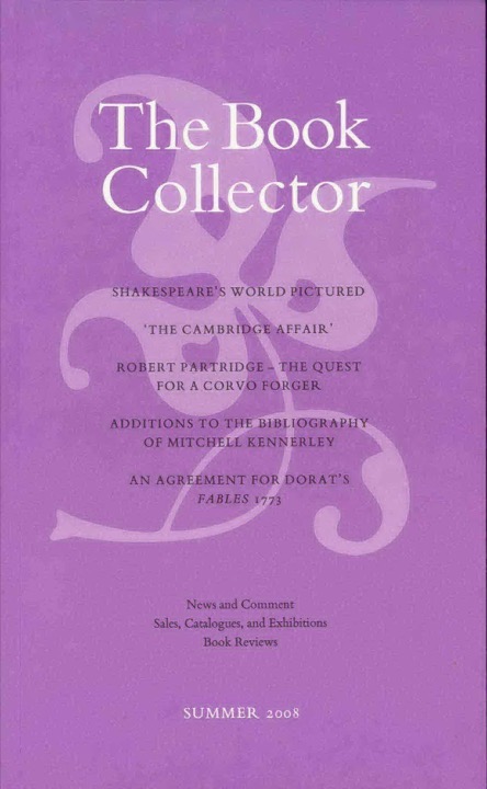 The Book Collector Front Cover The Book Collector front cover image