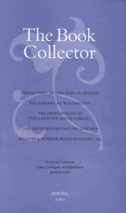 The Book Collector Front Cover The Book Collector front cover image