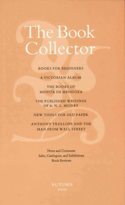 The Book Collector Front Cover The Book Collector front cover image