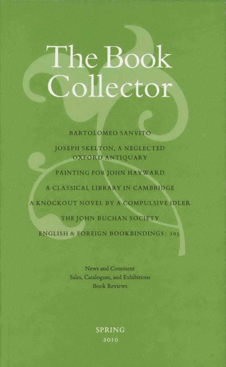 The Book Collector Front Cover The Book Collector front cover image