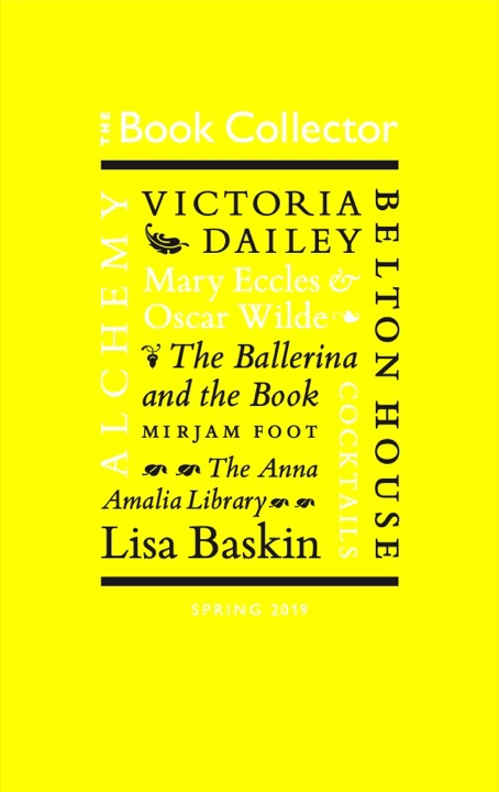 The Book Collector Spring 2019 The Book Collector Spring 2019