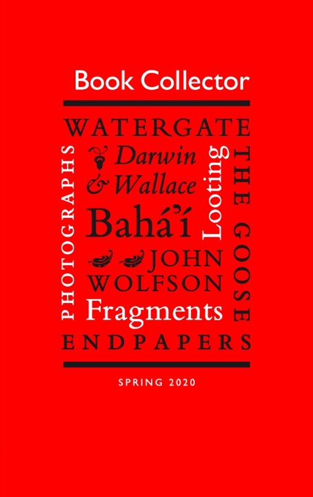 The Book Collector Spring 2020 The Book Collector Spring 2020